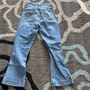 Kimes Ranch Light Blue Women's Flared Denim Jeans